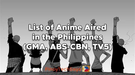 List of Anime Aired in the Philippines (GMA, ABS .